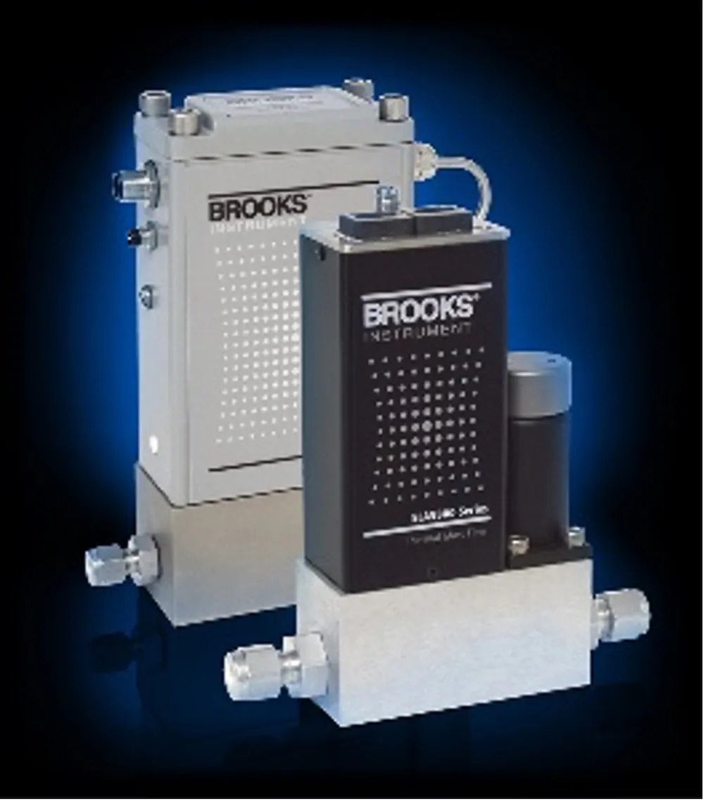 Controlador de flujo másico Brooks SLA5850 para industria de polímeros