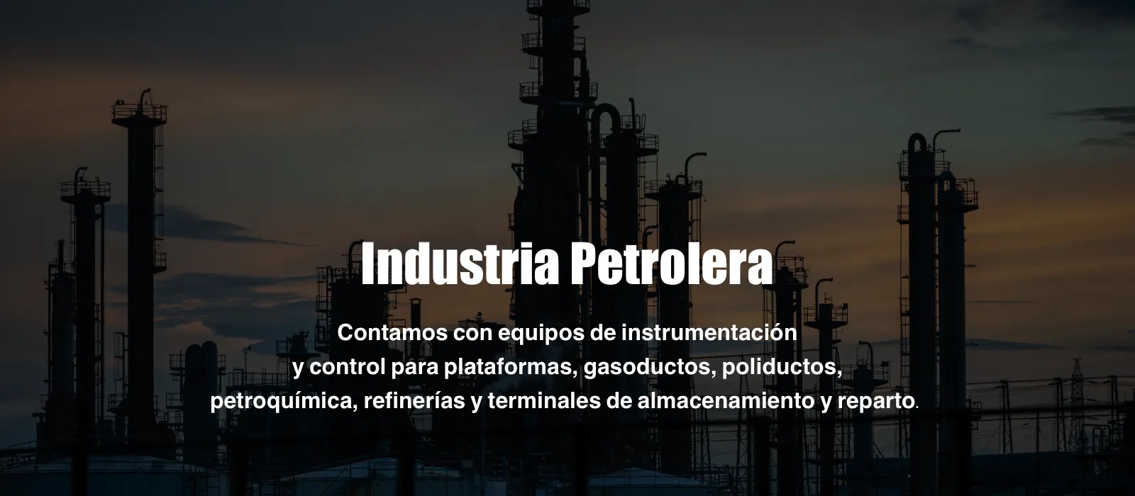 Industria petrolera